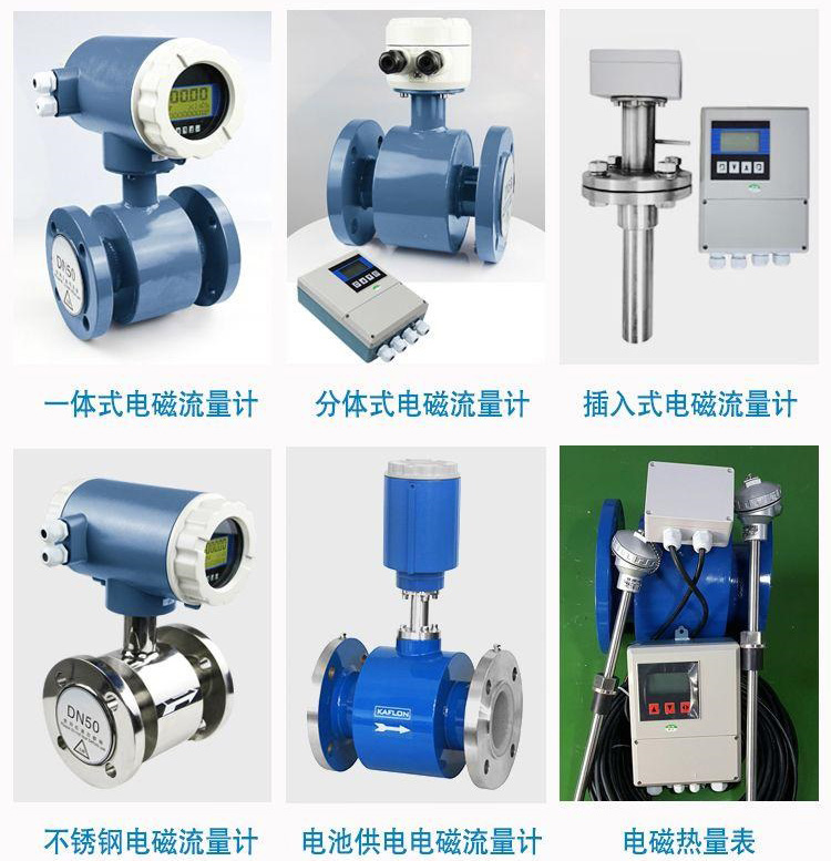 熱水流量計產品分類圖